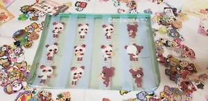 Kawaii Borrador Lápiz Coopanda Chocolate Panda Cremallera Bolsa Memo Pegatinas 1 pieza - Imagen 1 de 3