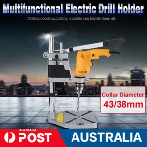 Universal Holes Bench Drill Press Stand Frame Metal Base Machine Tool Holder AU - Picture 1 of 12