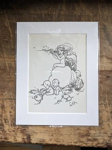 8x10 mounted print Mabel Lucy Atwell Illustration: The Water Babies c 1920 - Picture 1 of 2
