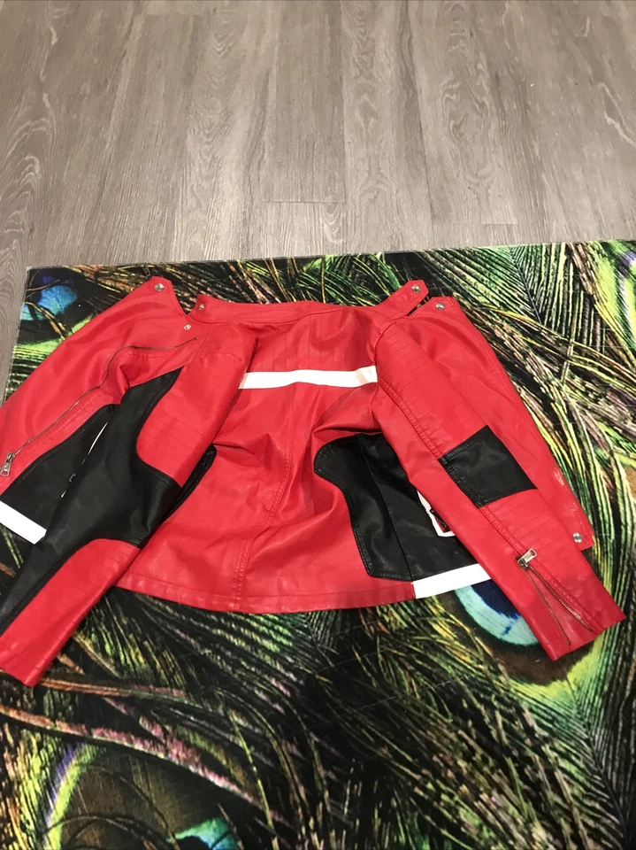 Chaqueta Bataobebe Kids MJ con Cuero PREMIUM, ¡Suave Y Muy Cómoda por Interior! Foto 1 de 4