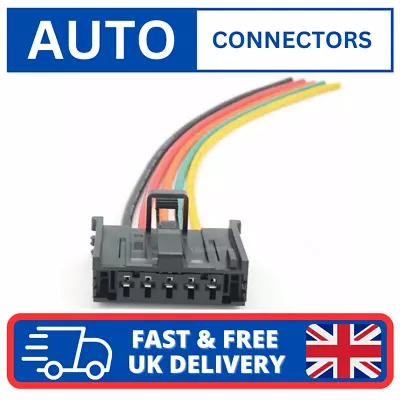 HEATER RESISTER WIRING LOOM CONNECTOR Fits VAUXHALL CORSA D 2006-2016 • 8.48€