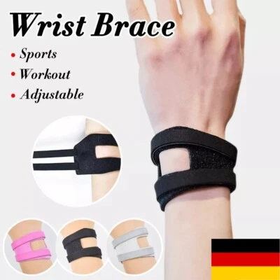 MARKENLOS 1-4 Stk Verstauchungsschutz Sport Yoga Ulna Fix Handgelenkbandage TFCC Tränens'.