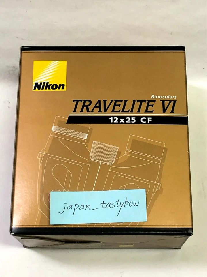 Nikon Binoculars Travelite VI 12x25 Polo Prism 12 times 25 caliber T612 X 25 - Image 1 of 1