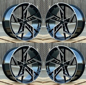 20" Wheels For Audi A4 A6 A5 A7 A8 Q3 Q5 Q7 Atlas Rims Set 20x9 5x112 - Picture 1 of 6