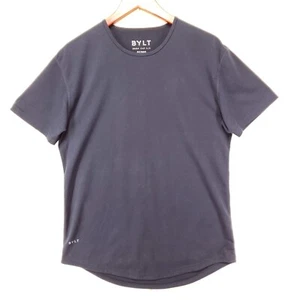 BYLT Drop Cut T-Shirt Herren M dunkelblau Active Stretch Poly Baumwollmischung - Bild 1 von 7