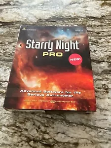 Imaginova Starry Night Pro Big Box 3 Discs Version 5.0 Software Windows Mac - Picture 1 of 4