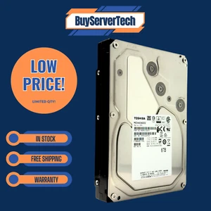 Toshiba MG04ACA600E 6TB 7200RPM 3.5" SATA 6Gb/s HDD 128MB Cache 0HRS ENT 512e - Picture 1 of 4