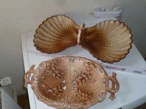 amq²2x ✅ beide Obstschalen zusammen ⭐ Kunstharz exotisch groß dekorativ - Bild 1 von 6