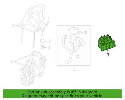 Mercedes Benz S 65 63 AMG S550 S600 S450 S560e 2014-2021 Valve Block 0993200058 - Image 1 of 3