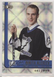 2001-02 Pacific Heads Up Rookie /999 Nikita Alexeev #119 Rookie RC