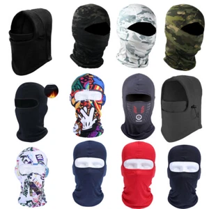 Balaclava Full Face Mask Hiking Fishing Face Cover Hood Head Cover Face Shield - Picture 1 of 33