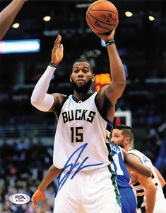 Greg Monroe signed 8x10 photo PSA/DNA Milwaukee Bucks Autographed - Picture 1 of 1