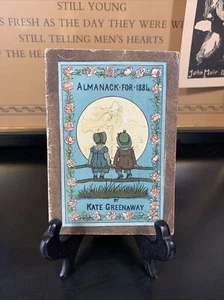 Kate Greenaway’s Almanack For 1884 Antique Miniature Book RARE - Picture 1 of 9