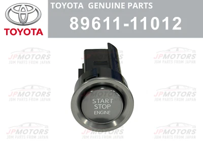 Interruptor de botón de parada de arranque genuino TOYOTA LEXUS 89611-11012 nuevo Japón Foto 1 de 4