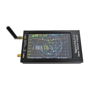 4.3" Netzwerk Antenne Analyzer NanoVNA-F V2 VNA Vektor 50KHz-3GHz UHF HF VHF - Picture 1 of 19