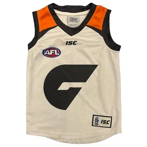 AFL Greater Western Sydney Giants GWS Guernsey Jersey - ISC Youth Size 12 - Picture 1 of 5