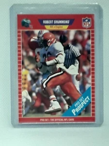 Robert Drummond 1989 Pro Set Series II Football - RC #534 - Syracuse Orange - Picture 1 of 1