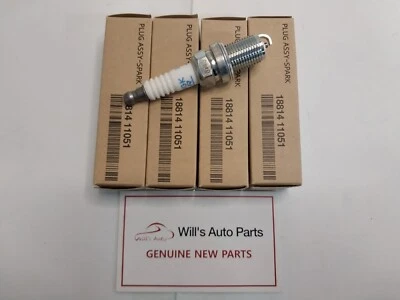 JUEGO DE 4EA ENCHUFE ORIGINAL NUEVO KIA RIO 2005-2011 1,4 L GASOLINA Foto 1 de 4