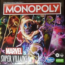 NEW IN BOX Monopoly Marvel Super Villains Edition