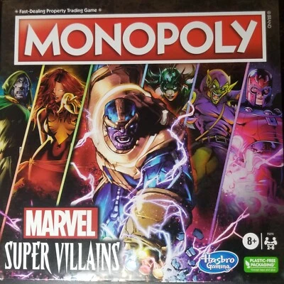 NEW IN BOX Monopoly Marvel Super Villains Edition - Image 1 of 4