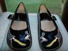 Alegria Pg Lite Pal-811 Girl With Poodle Leather Mary Jane Size 42