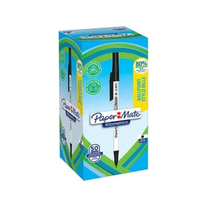 Paper Mate Kilometrico Black Ballpoint Pen (Box of 5) - Picture 1 of 1