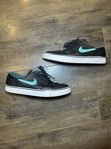 Nike Sb Stefan Janoski Teal/ Black Men Size 9 - Picture 1 of 5