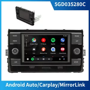Carplay Radio Noname MIB 6.5" 5GD035280C Android Auto For MQB VW Golf MK7 Tiguan - Picture 1 of 10