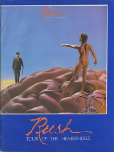 RUSH 1978-79 HEMISPHERES Tour Concert Program Tour Book - Picture 1 of 4