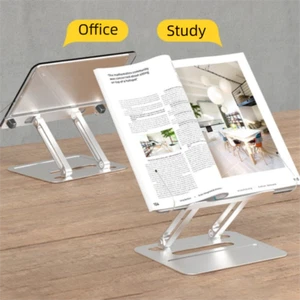 Foldable Laptop Holder Portable Desktop Notebook Stand New Tablet Support Home - Photo 1/10