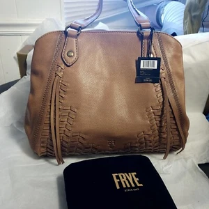 Bolso de hombro Frye Meadow Shopper de cuero beige - Imagen 1 de 6
