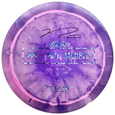 New Discraft McBeth SIGNED Proto Kong Zeus 170-172g Pink Purple Splatter Disc - Image 1 of 2