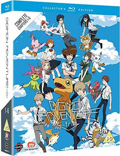 Digimon Adventure Tri The Complete Movie Collection Blu-ray DVD Region 2