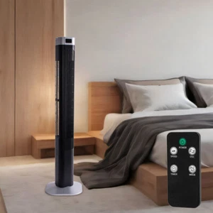 55 Watt Turm Säulen Steh Ventilator TIMER 3 Stufen Lüfter Fernbedienung Gebläse - Bild 1 von 12