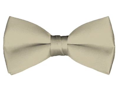 Pajarita preatada ajustable de color liso Manzini Neckwear® para hombre Foto 1 de 2