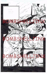MARVEL NEW AVENGERS SPIRIT OF AMERICA #5 PAGINA 20 arte originale di Cliff Richards - Foto 1 di 1