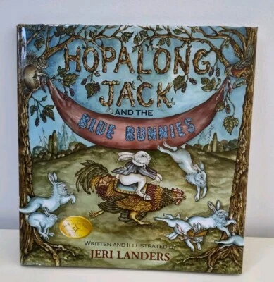 Hopalong Jack and the Blue Bunnies 2005 Written and Illustration by Jeri Landers Foto 1 de 4