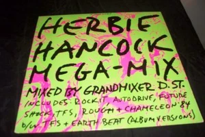 1984 Herbie Hancock Mega Mix Reggae 12" Vinyl Record - Picture 1 of 1