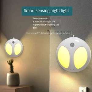 Magnetic Smart Night Light with Motion Sensor Effortless Installation Anywhere - Photo 1/5