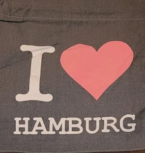 Tasche Beutel Baumwolltasche I Love Hamburg Schulbeutel Turnbeutel Geschenk  - Bild 1 von 5