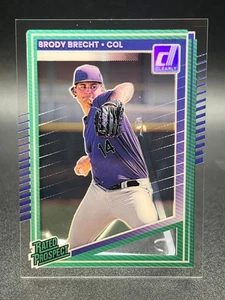 2025 Panini Donruss BRODY BRECHT CLEARRATED PROSPECT #105 COLORADO - Bild 1 von 1
