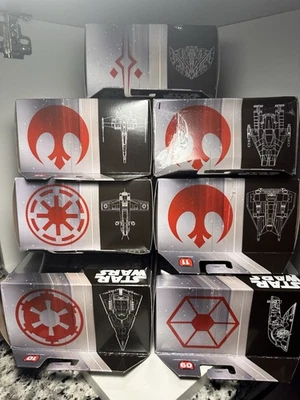 Hot Wheels Star Wars Lots 7 Starships Select - Image 1 of 4