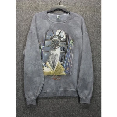 Sudadera Lisa Parker Gato Siamés Bruja Mágica Gris HOCUS POCUS Halloween XL Foto 1 de 4