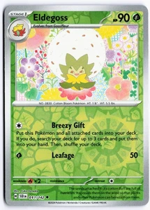 Eldegoss Reverse Holo SV07: Stellar Crown 011/142 NM - Bild 1 von 2
