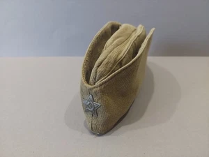 Gorra militar soviética soldado Pilotka. Batallón de construcción. Ejército de la URSS. Raro. - Imagen 1 de 16