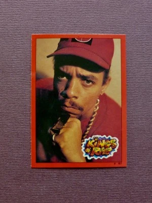 1991 Topps - Kings of Rap - ICE T - #37 - Image 1 of 4