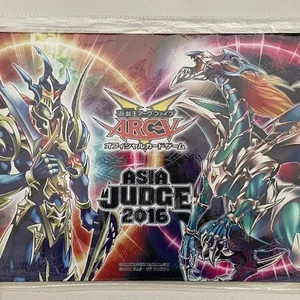 Yugioh Arc-V Asia 2016 Judge Playmat Black Luster/Chaos Emperor Great Condition! - Picture 1 of 1
