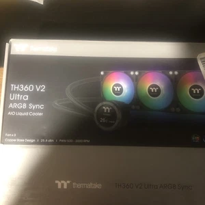 Thermaltake TH360 V2 Ultra ARGB Sync All-In-One Liquid Cooler. - Afbeelding 1 van 2