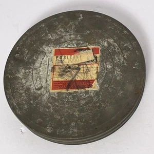 Vintage Metal Film Canister - Agra-Gevaert Belgium Movie Hollywood Decor - Picture 1 of 8