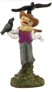 DEPT 56 CUERVO ASUSTADO Espantapájaros Otoño Otoño Halloween Cuervos 4025356 Nueva Inglaterra - Imagen 1 de 6